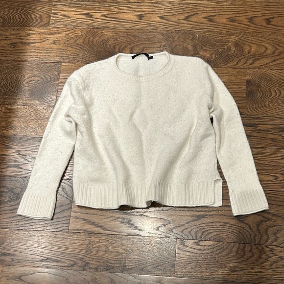 Jenni Kayne Ivory Everyday Crewneck Sweater - Picture 2 of 9